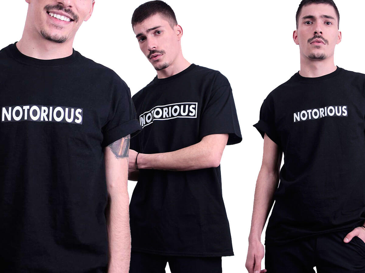 Banner Notorious tricou box logo Banner Notorious tricou box logo
