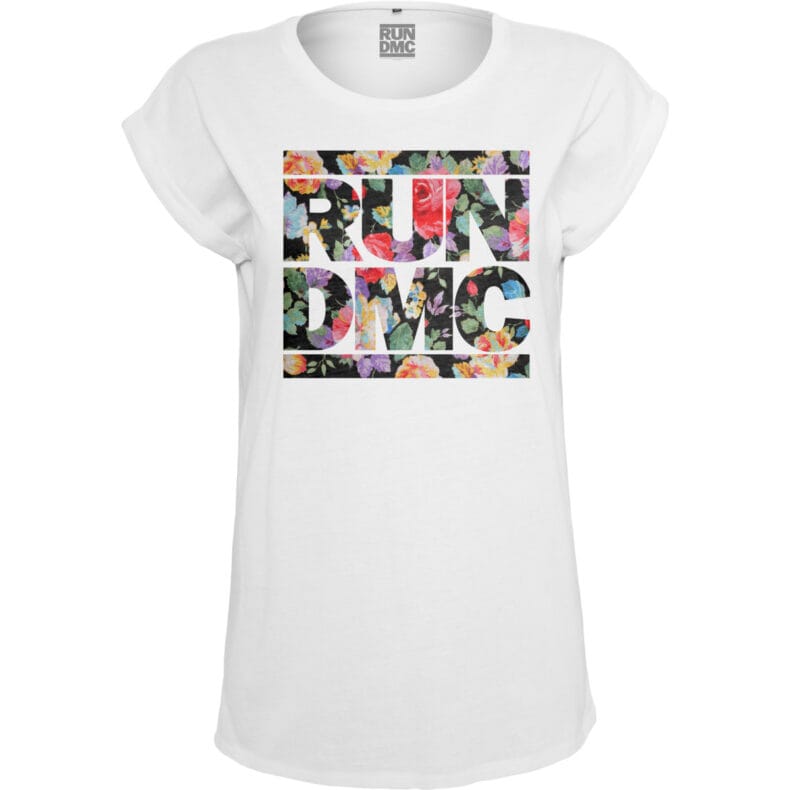 Tricou Run DMC Ladies Floral - imagine 1
