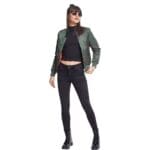 Geaca Urban Classics Ladies Basic Bomber Olive