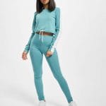 Trening DEF Striped Turcoaz