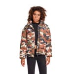 Geaca Urban Classics Ladies Boyfriend Camo Puffer