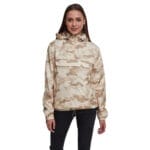 Jacheta Urban Classics Ladies Short Sand Camo Pull Over