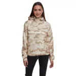 Jacheta Urban Classics Ladies Short Sand Camo Pull Over