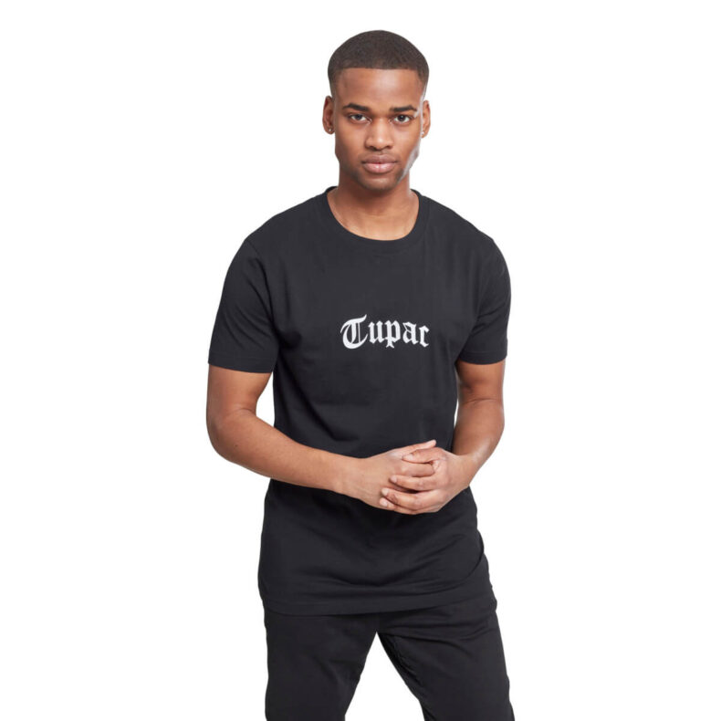 Tricou 2 Pac Back Negru 2