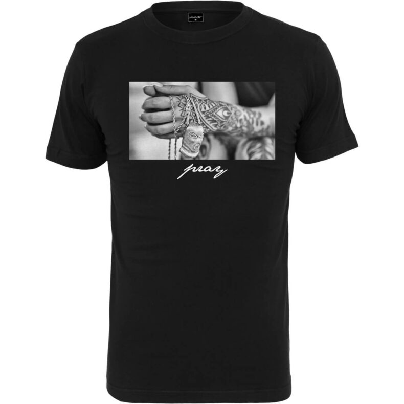 Tricou Mister Tee Pray 2.0 Negru