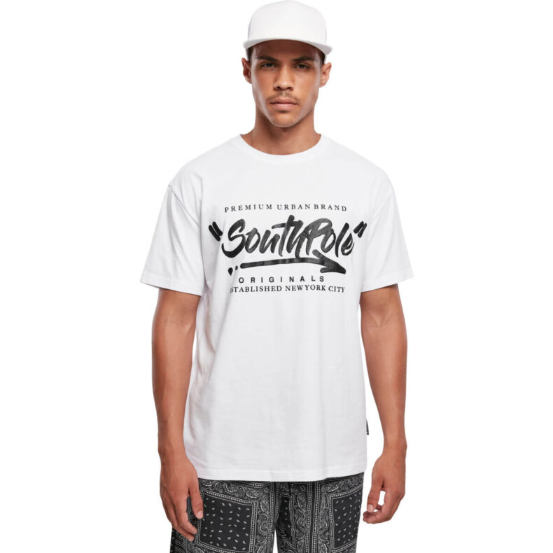 Tricou Southpole Short Sleeve White 4