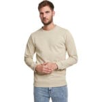 Bluza Urban Classics Basic Terry Crew Concrete