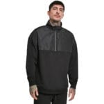 Bluza Urban Classics Military Troyer Black