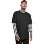 Bluza Urban Classics Oversized Double Layer Striped LS