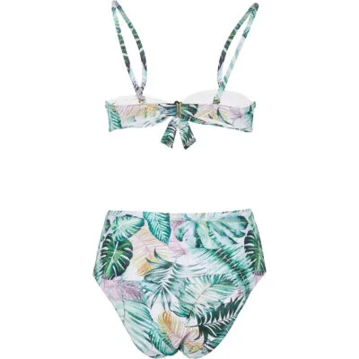 Costum de baie Urban Classics High Waist Pattern 1