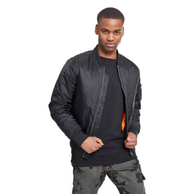 Jacheta Urban Classics Basic Bomber Black