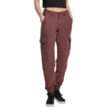 Leggings Urban Classics High Waist Cargo Cherry