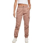 Leggings Urban Classics High Waist Cargo Rose 3