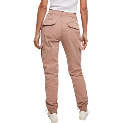 Leggings Urban Classics High Waist Cargo Rose