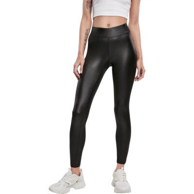 Leggings Urban Classics Imitation Leather Black