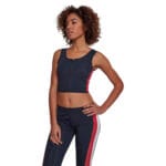 Maieu Urban Classics Side Stripe Cropped Zip Black R