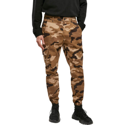 Pantaloni Urban Classics Camo Cargo Jogging 2.0 Darkground