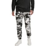 Pantaloni Urban Classics Camo Cargo Jogging 2.0 Snow