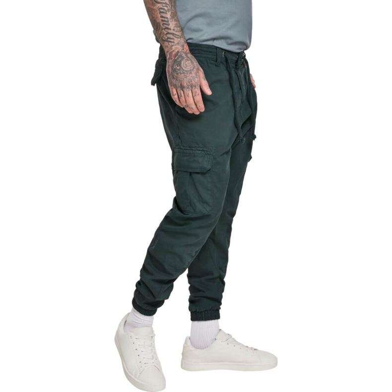 Pantaloni Urban Classics Cargo Jogging Bottlegreen 3