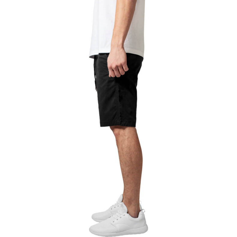 Pantaloni scurti Urban Classics Stretch Twill Blk 2