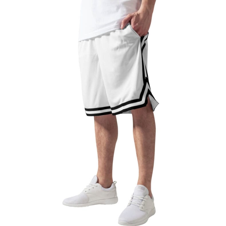 Pantaloni scurti Urban Classics Stripes Mesh 6