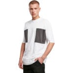 Tricou Urban Classics Big Double Pocket White