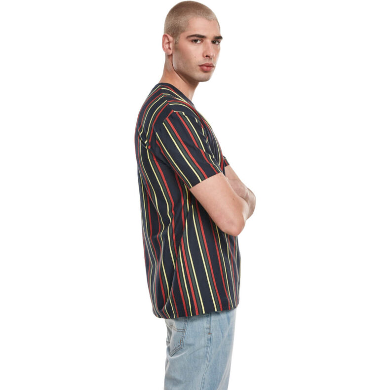 Tricou Urban Classics Printed Oversized Retro Stripe 3