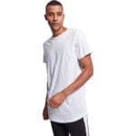 Tricou Urban Classics Shaped Long White