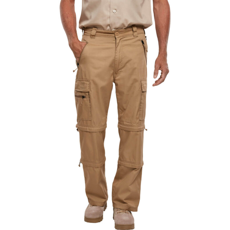 Pantaloni Savannah Removable Legs Camel