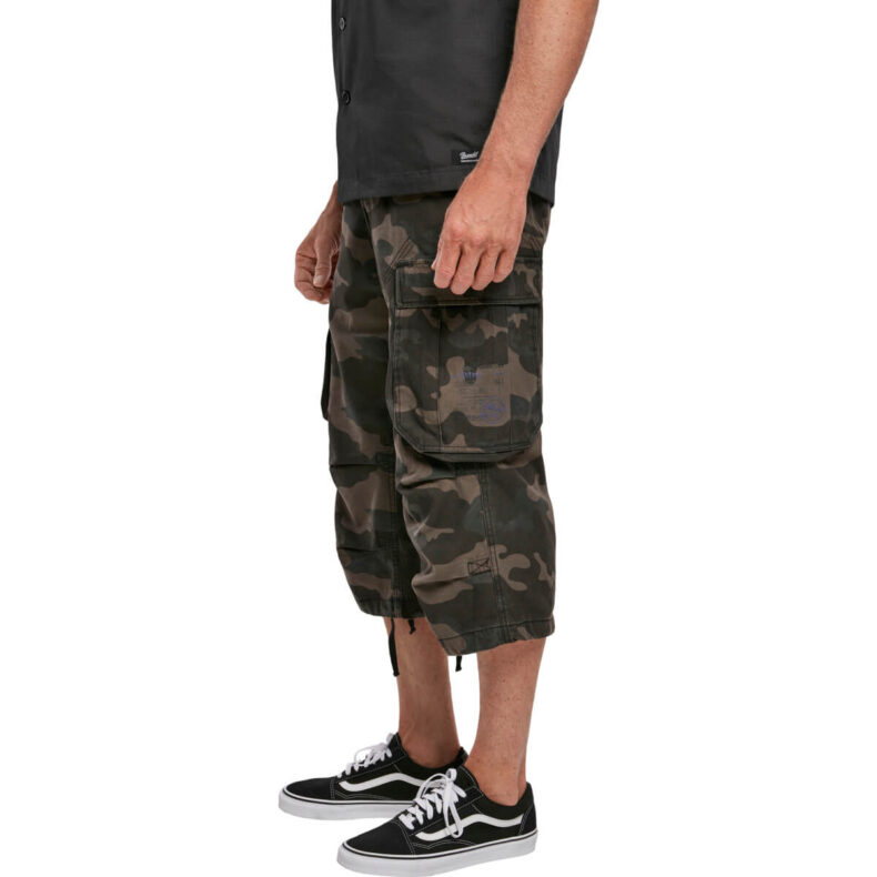 Pantaloni scurti Brandit Industry Vintage Cargo 34 Dark Camo 1