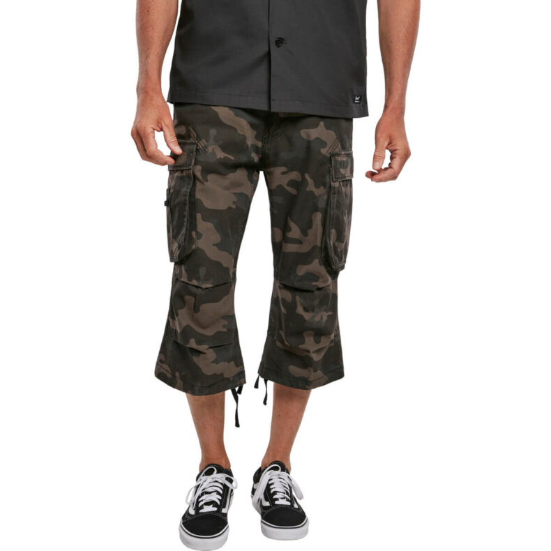 Pantaloni scurti Brandit Industry Vintage Cargo 34 Dark Camo 3