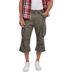 Pantaloni scurti Brandit Industry Vintage Cargo 34 Olive 3