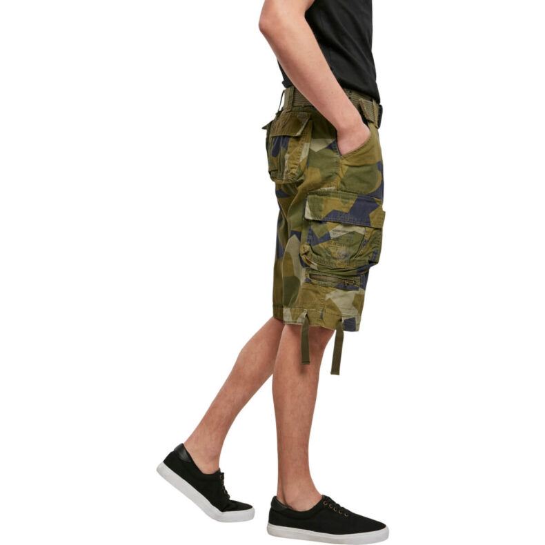 Pantaloni scurti Brandit Savage Vintage Cargo Wood Camo 2