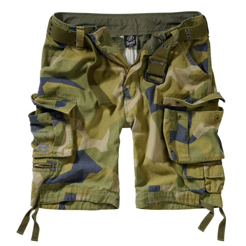 Pantaloni scurti Brandit Savage Vintage Cargo Wood Camo 4