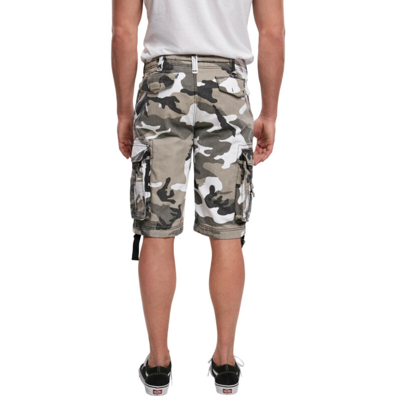 Pantaloni scurti Brandit Vintage Cargo Snow Camo 1