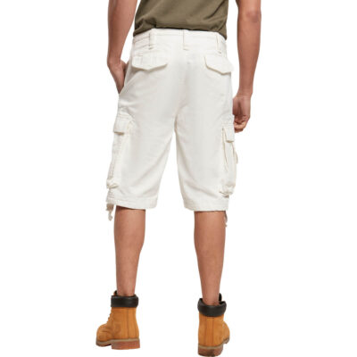 Pantaloni scurti Brandit Vintage Cargo White 1