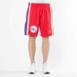Swingman Short Mitchell & Ness Philadelphia 76ers red-royal