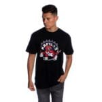 Tricou Mitchell & Ness Toronto Raptors black HWC Team Logo