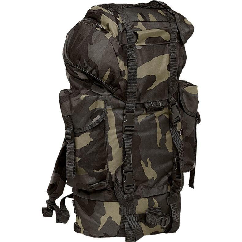 Ghiozdan Nylon Military Dark Camo