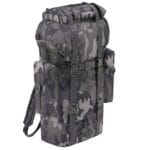 Ghiozdan Nylon Military Grey Camo