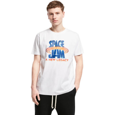 Tricou Space Jam Logo White