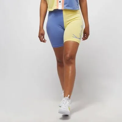 Cycling Shorts Karl Kani Signature Blue Yellow