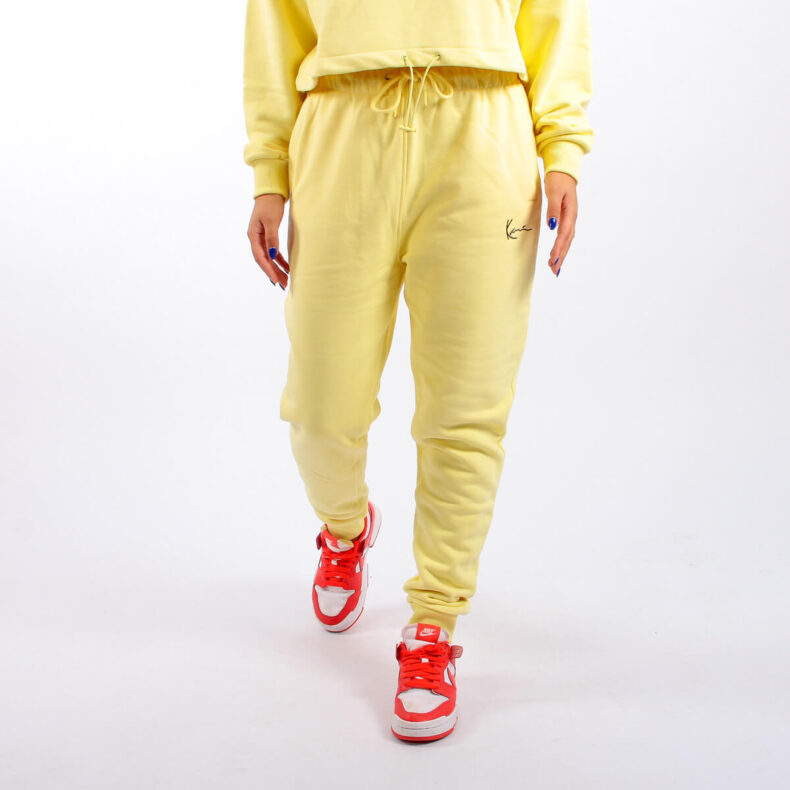 Pantaloni Karl Kani Signature Light Yellow