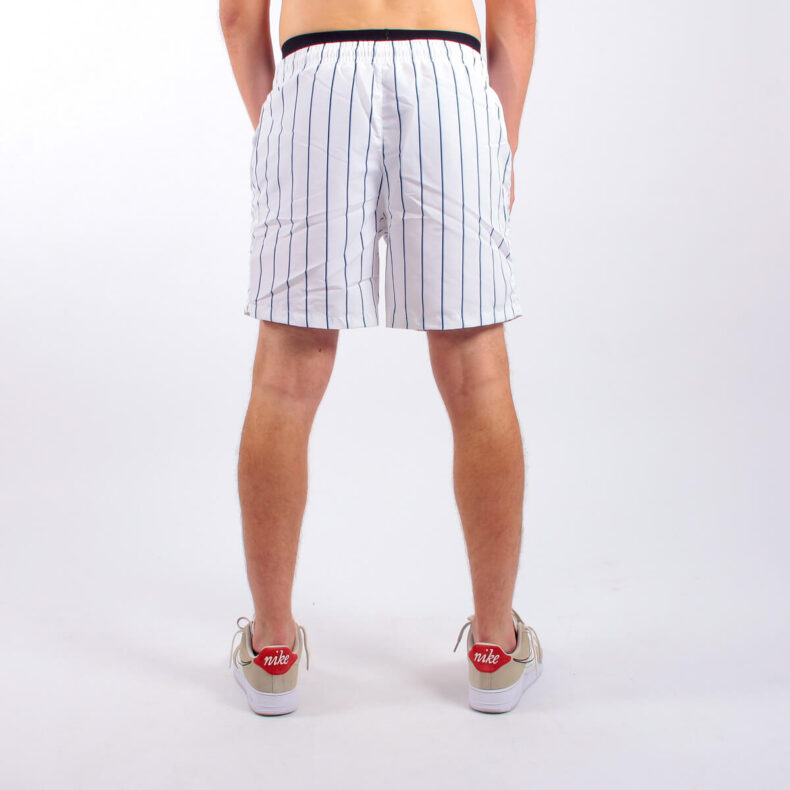 Pantaloni scurti Karl Kani Originals Pinstripe White Navy 2