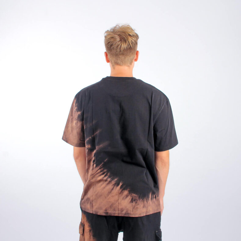 Tricou Karl Kani Retro Bleached Black 3