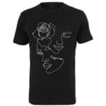 Tricou Mister Tee Ladies One Line Rose