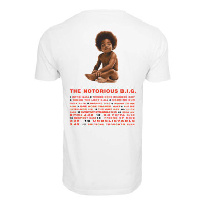 Tricou Mister Tee Notorious Big Ready To Die Tracklist 1