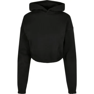 Bluza Urban Classics Short Oversized Sweat Black 1