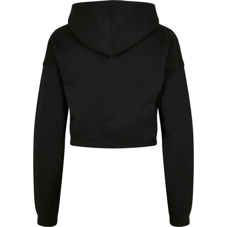 Bluza Urban Classics Short Oversized Sweat Black 2