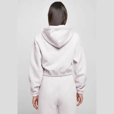 Bluza Urban Classics Short Oversized Sweat Softlilac 1